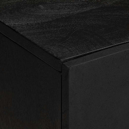 Bathroom Sink Cabinet Black 62x33x58 cm Engineered Wood