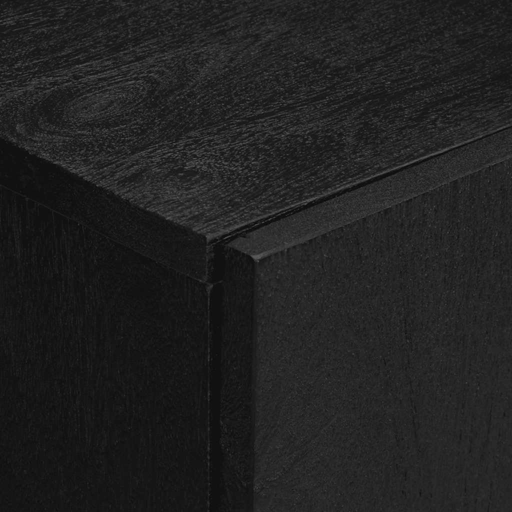 Sideboard Black 60x33x75 cm Engineered Wood