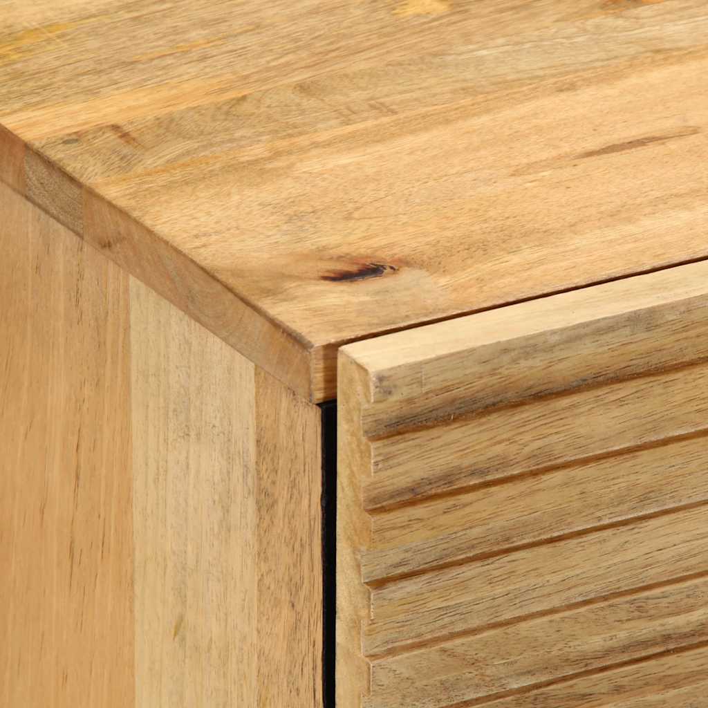 Bedside Cabinet Brown 50x33x62 cm Solid Wood Mango