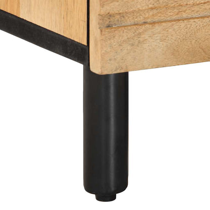Bedside Cabinet Brown 50x33x62 cm Solid Wood Mango