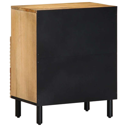 Bedside Cabinet Brown 50x33x60 cm Solid Wood Mango