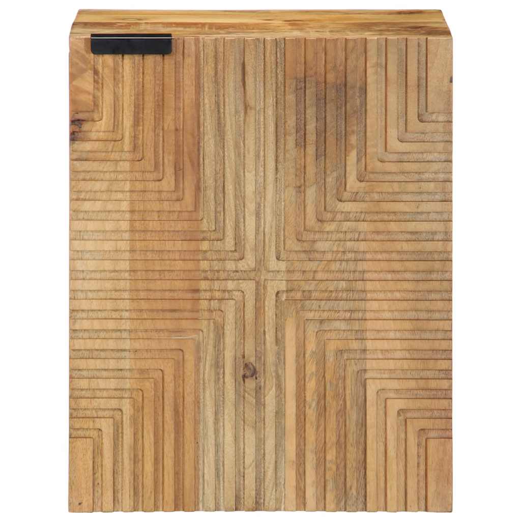Bathroom Hanging Cabinet Brown 38x33,5x48 cm Solid Wood Mango