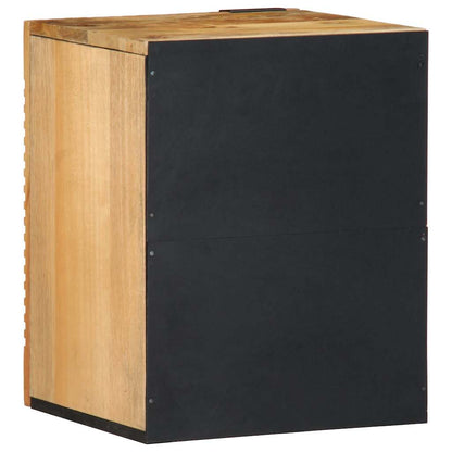 Bathroom Hanging Cabinet Brown 38x33,5x48 cm Solid Wood Mango