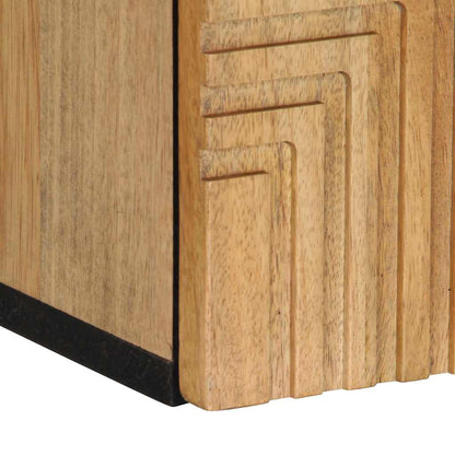 Bathroom Hanging Cabinet Brown 38x33,5x48 cm Solid Wood Mango