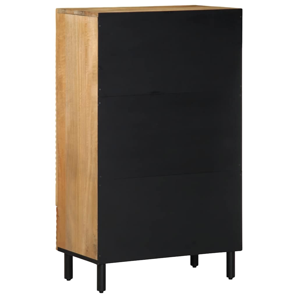 Highboard Brown 60x33x100 cm Solid Wood Mango