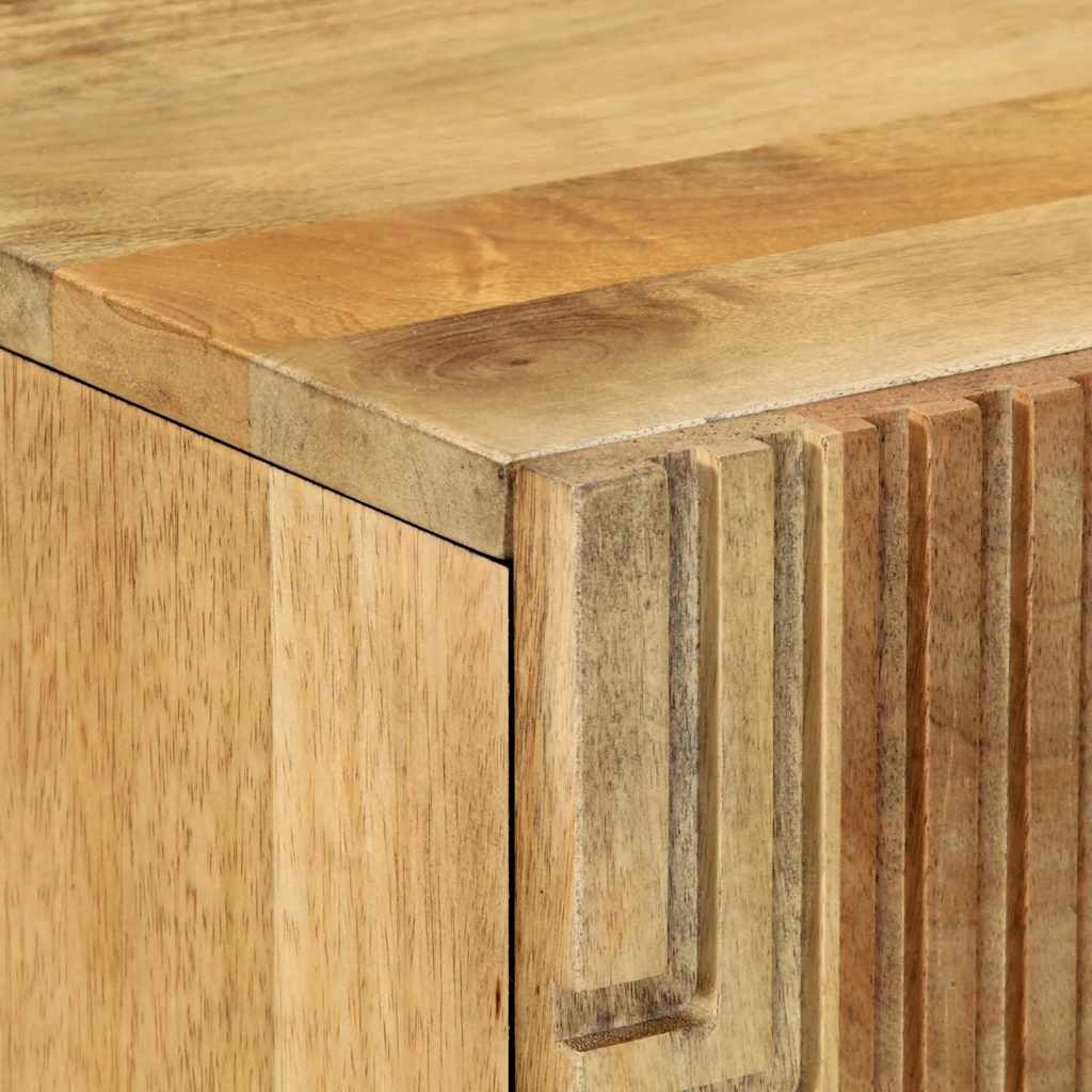 Highboard Brown 60x33x100 cm Solid Wood Mango