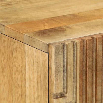 Highboard Brown 60x33x100 cm Solid Wood Mango