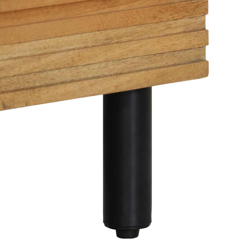 Highboard Brown 60x33x100 cm Solid Wood Mango