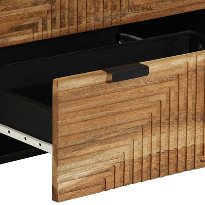 Sideboard 60x33x75 cm Solid Wood Acacia