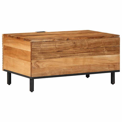 Coffee Table 80x50x40 cm Solid Wood Acacia