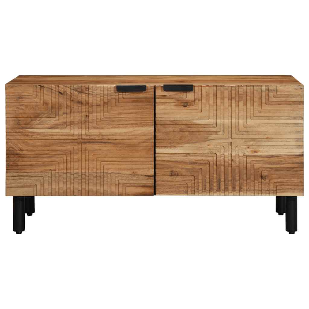Coffee Table 80x50x40 cm Solid Wood Acacia