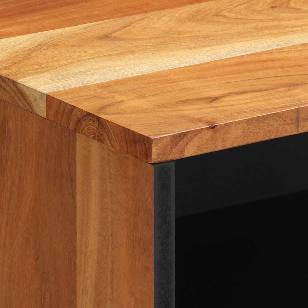 Bed Cabinet Brown 50 x 33 x 62 cm Solid Acacia Wood