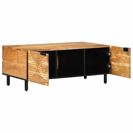 Coffee Table 100 x 54 x 40 cm Solid Acacia Wood