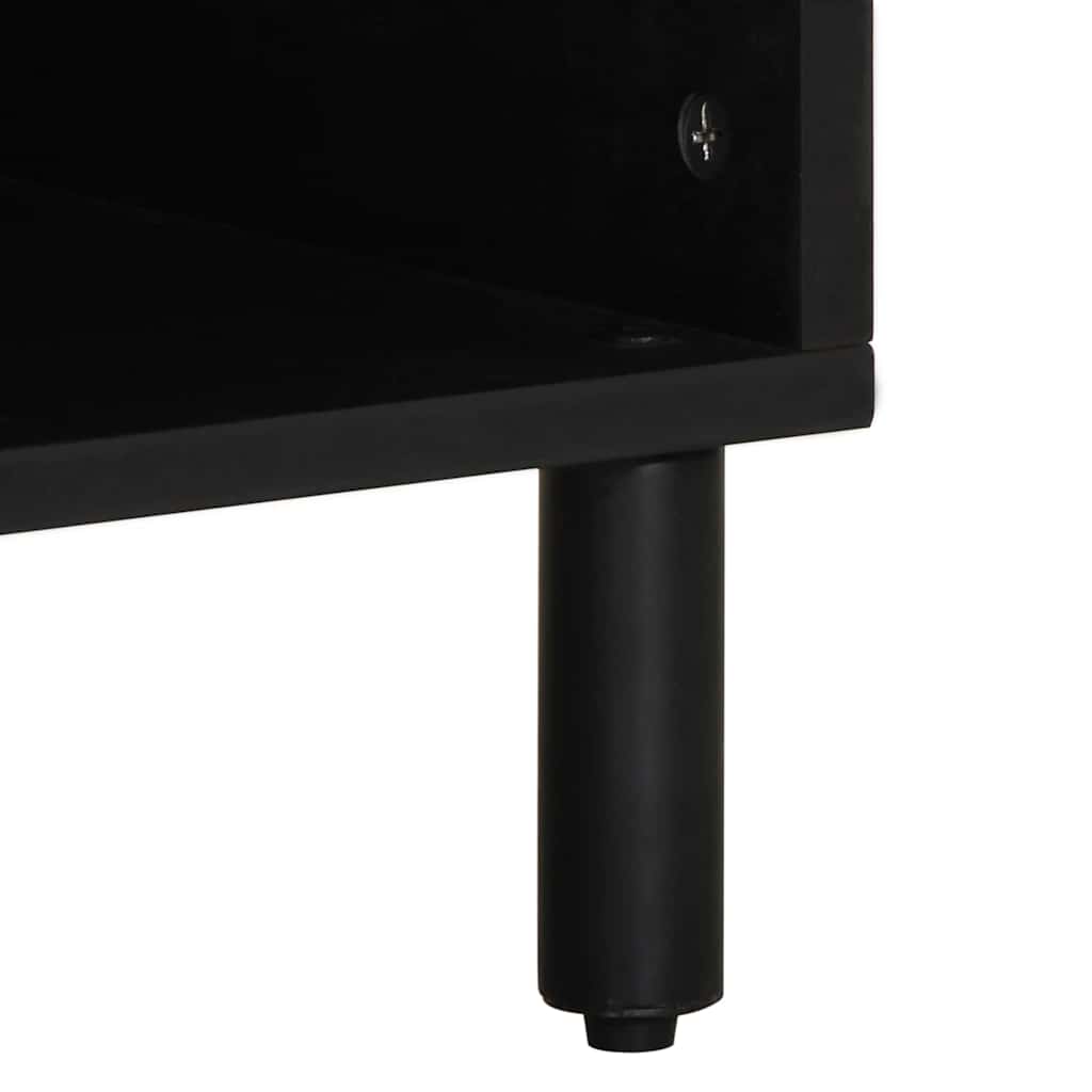 TV Cabinet with Drawer Brown 100 x 33 x 46 cm Solid Mango Wood