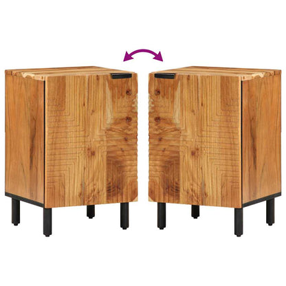 Bathroom Sink Cabinet Solid Acacia Wood Engineered wood