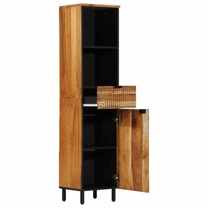 Bathroom Cabinet Brown 38 x 33 x 160 cm Solid Mango Wood