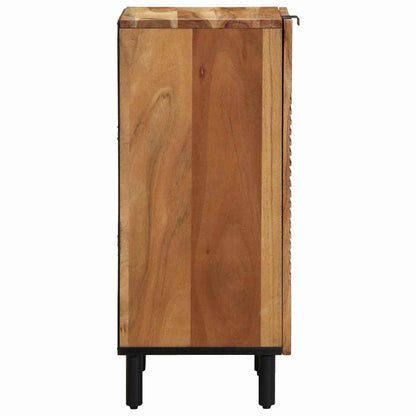 Sideboard with Shelf Brown 40 x 33 x 75 cm Solid Mango Wood