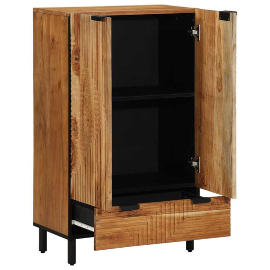 Highboard Natural 60 x 33 x 100 cm Solid Acacia Wood