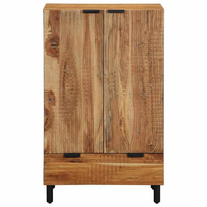 Highboard with Drawer Brown 60 x 33 x 100 cm Solid Mango Wood