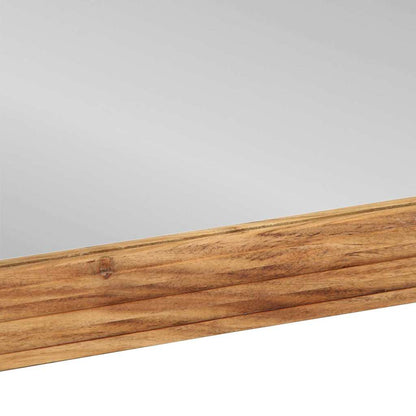 Bathroom Mirror Wall-mounted with Mirror Brown 70 x 50 x 2.5 cm