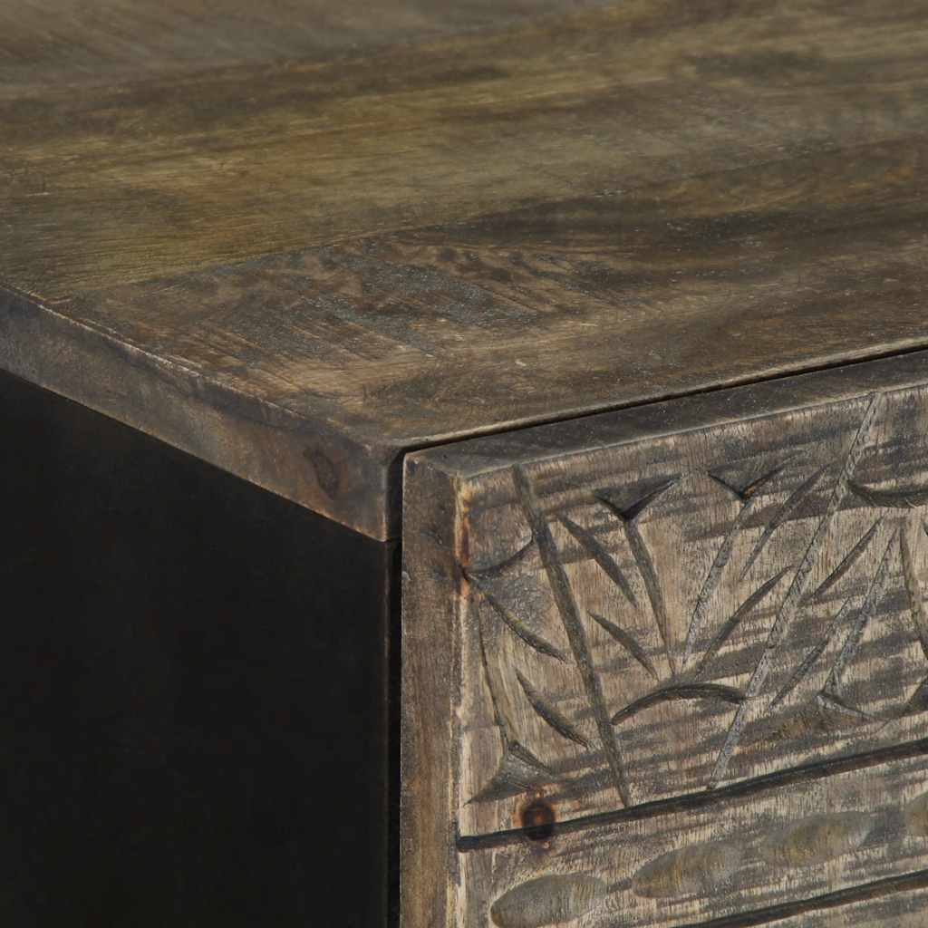 Highboard 60x33x100 cm Solid Wood Mango