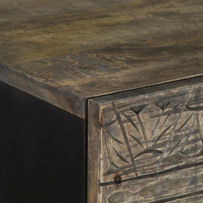 Highboard 60x33x100 cm Solid Wood Mango