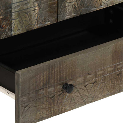Highboard 60x33x100 cm Solid Wood Mango