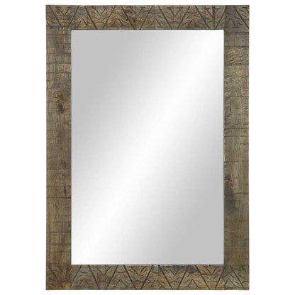 Bathroom Mirror 50x2,5x70 cm Solid Wood Mango