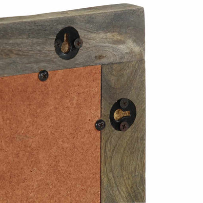 Bathroom Mirror 50x2,5x70 cm Solid Wood Mango