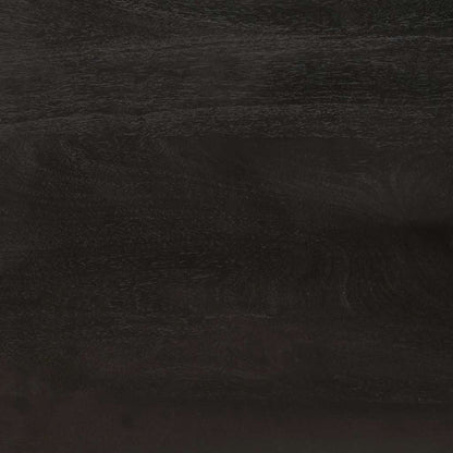 Bedside Cabinet Black and Gold 40 x 33 x 46 cm Engineered Wood