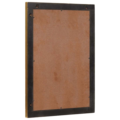 Bathroom Mirror Wall-mounted with Mirror Gold 50 x 2.5 x 70 cm