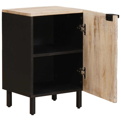 Bathroom Cabinet White 38 x 33 x 58 cm Solid Mango Wood