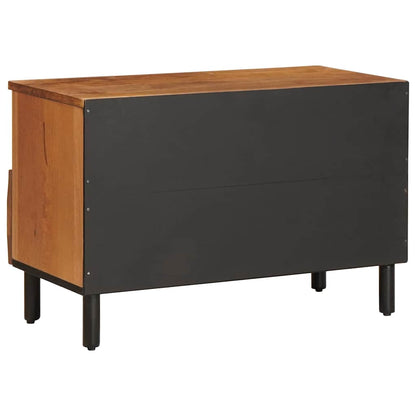 TV Cabinet Acacia Brown Finish 70 x 33 x 46 cm Solid Mango Wood