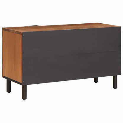 TV Cabinet Acacia Brown Finish 80 x 33 x 46 cm Solid Mango Wood