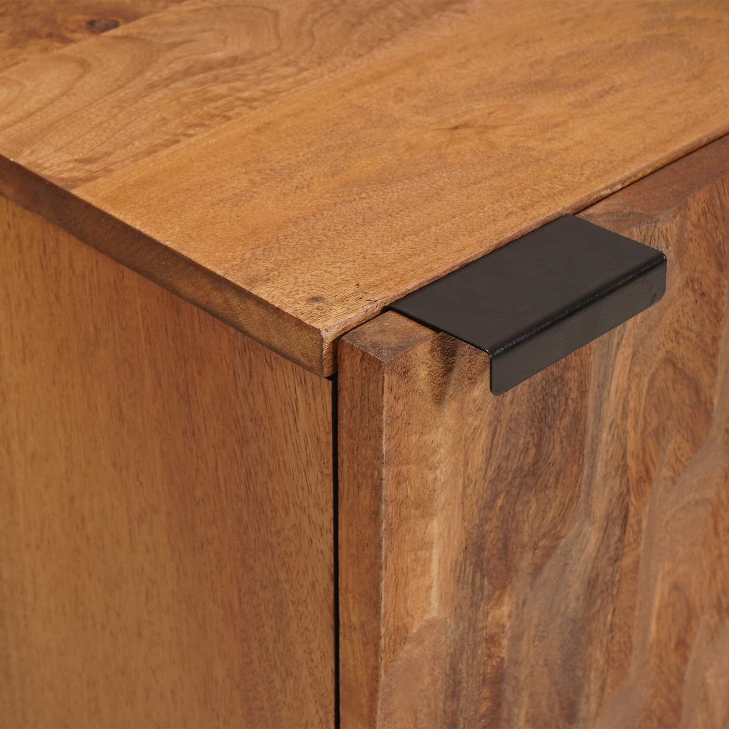 Bathroom Hanging Cabinet Brown 38 x 33 x 48 cm Solid Mango Wood