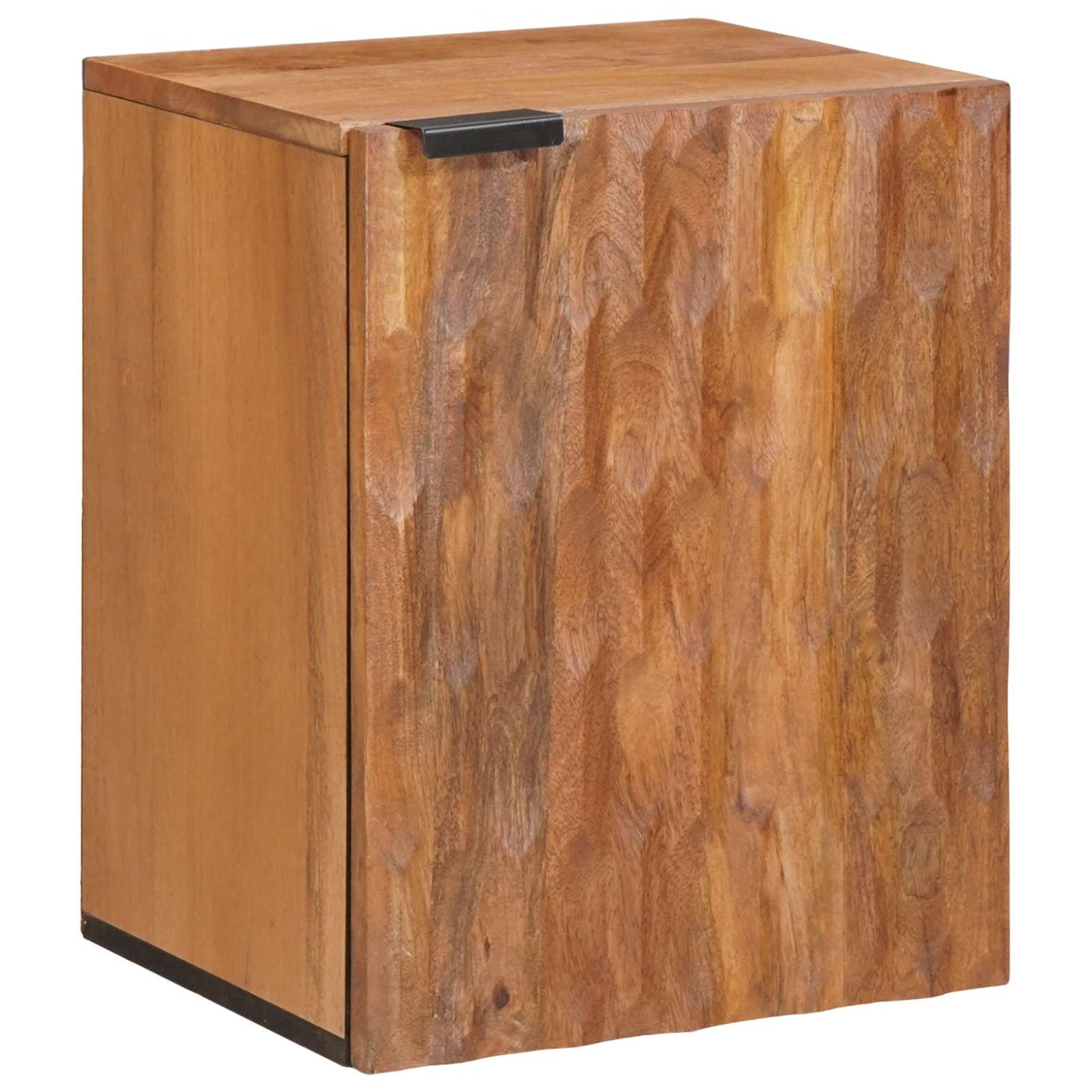Bathroom Hanging Cabinet Brown 38 x 33 x 48 cm Solid Mango Wood