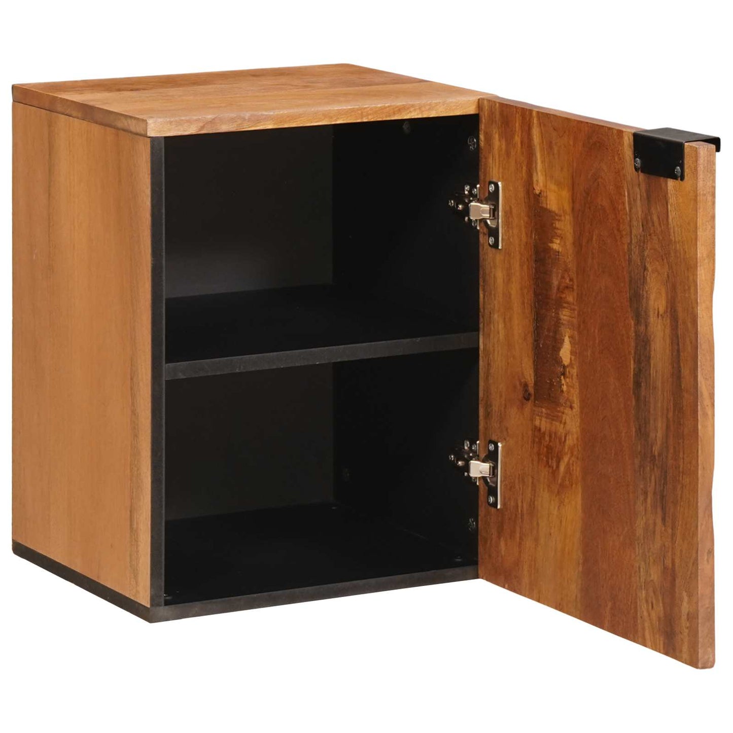 Bathroom Hanging Cabinet Brown 38 x 33 x 48 cm Solid Mango Wood