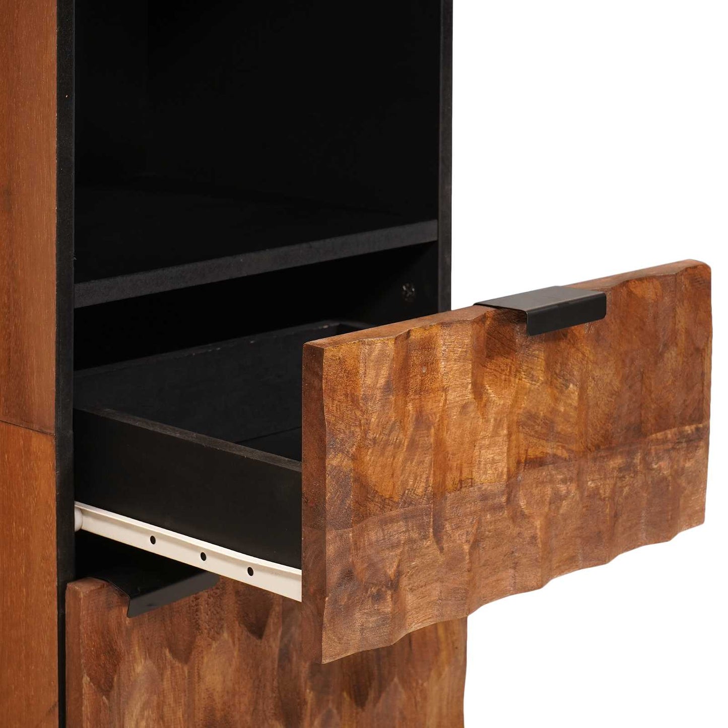 Bathroom Cabinet Brown 38 x 33 x 160 cm Solid Mango Wood