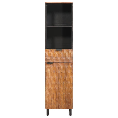 Bathroom Cabinet Brown 38 x 33 x 160 cm Solid Mango Wood