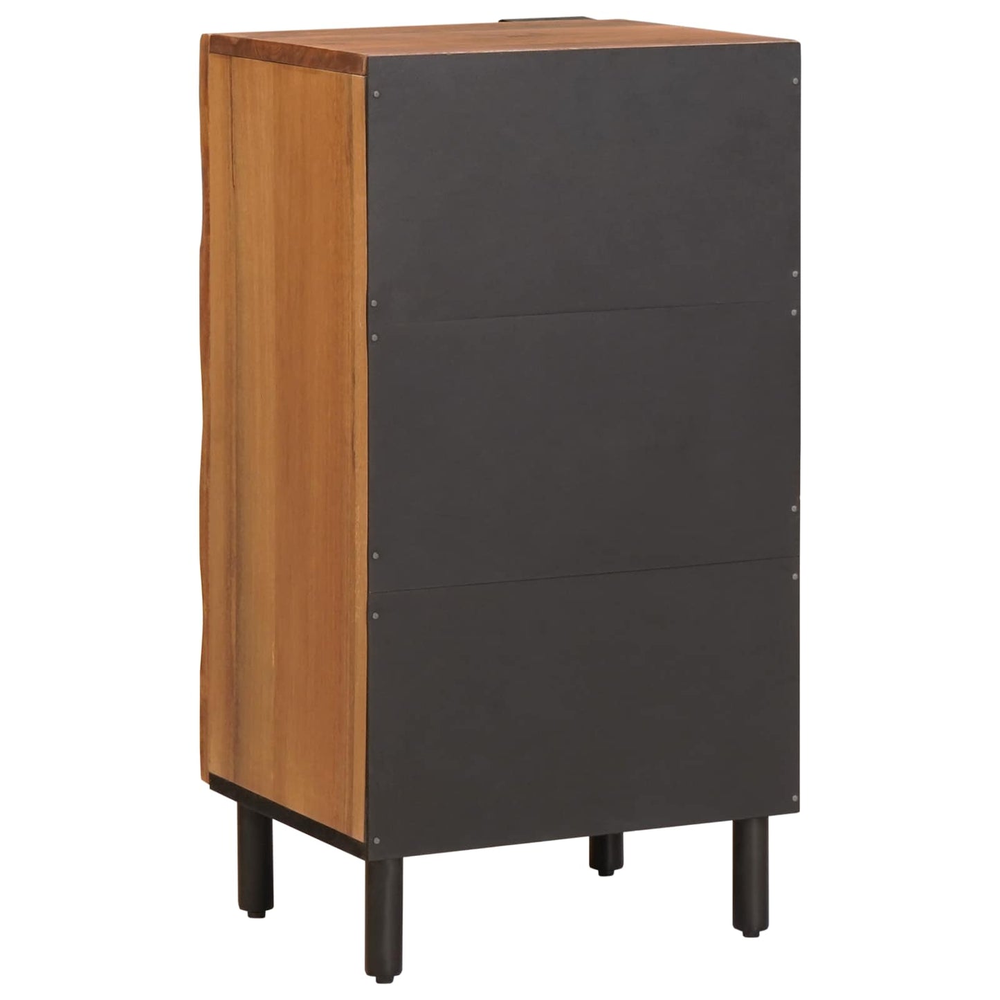Sideboard Acacia Brown Finish 40 x 33 x 75 cm Solid Mango Wood