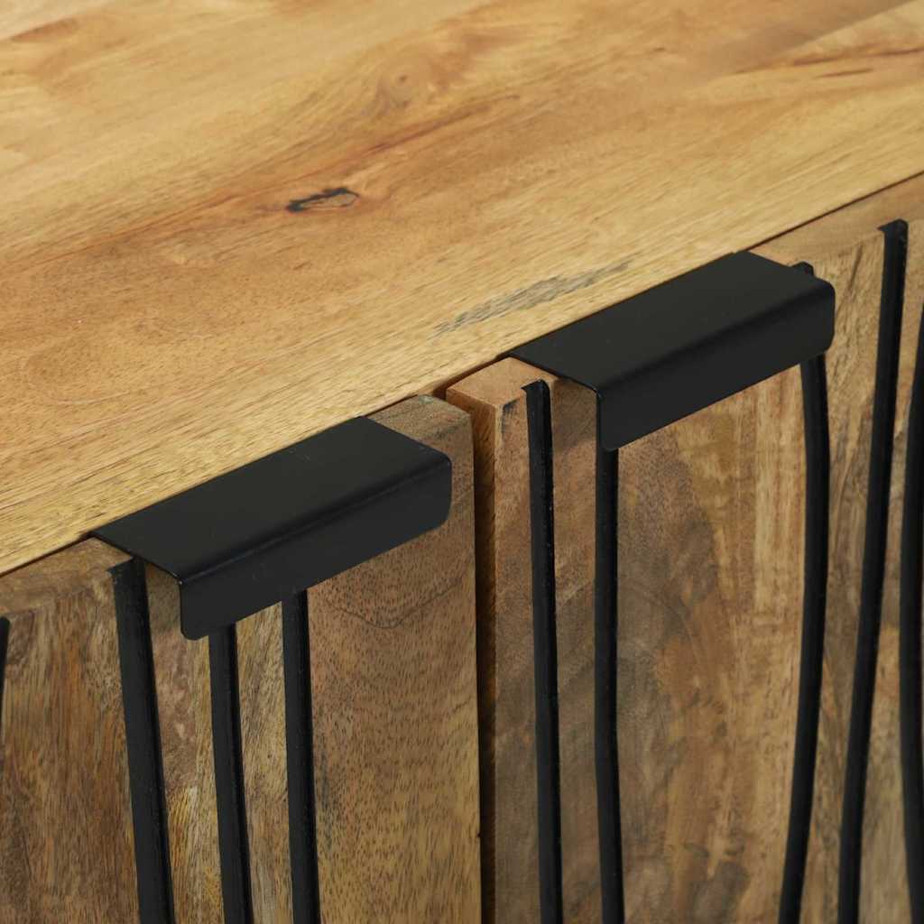 Sideboard Natural 60 x 33.5 x 75 cm Solid Mango Wood