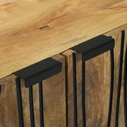 Sideboard Natural 60 x 33.5 x 75 cm Solid Mango Wood
