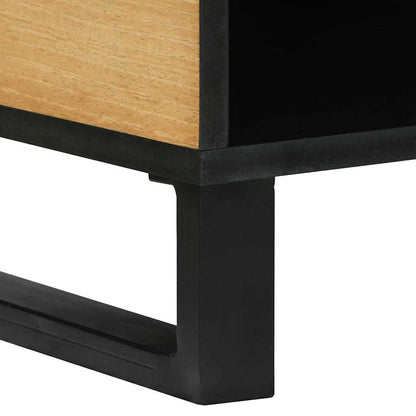 Coffee Table Natural 80 x 50 x 40 cm Engineered Wood