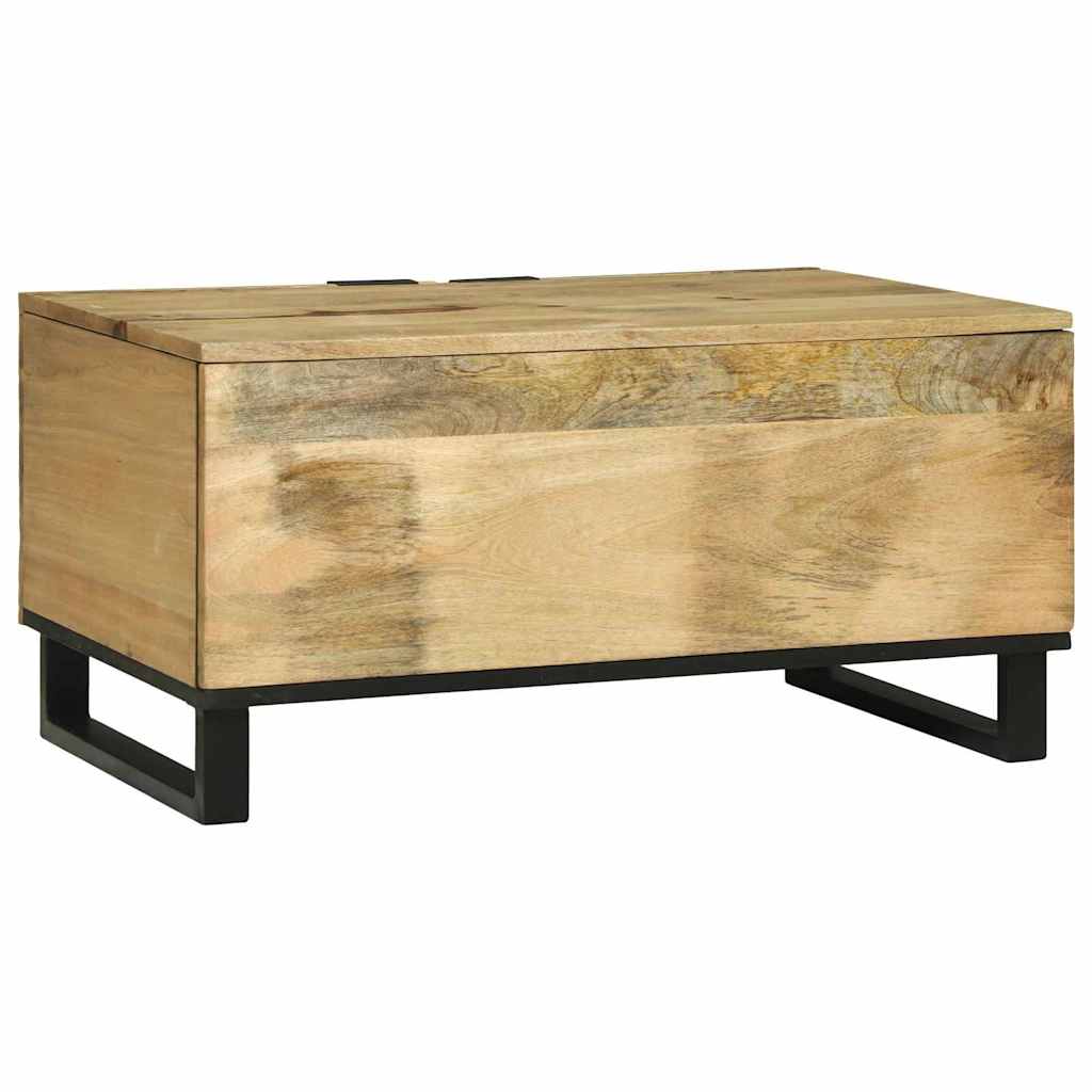 Coffee Table Natural 80 x 50 x 40 cm Engineered Wood