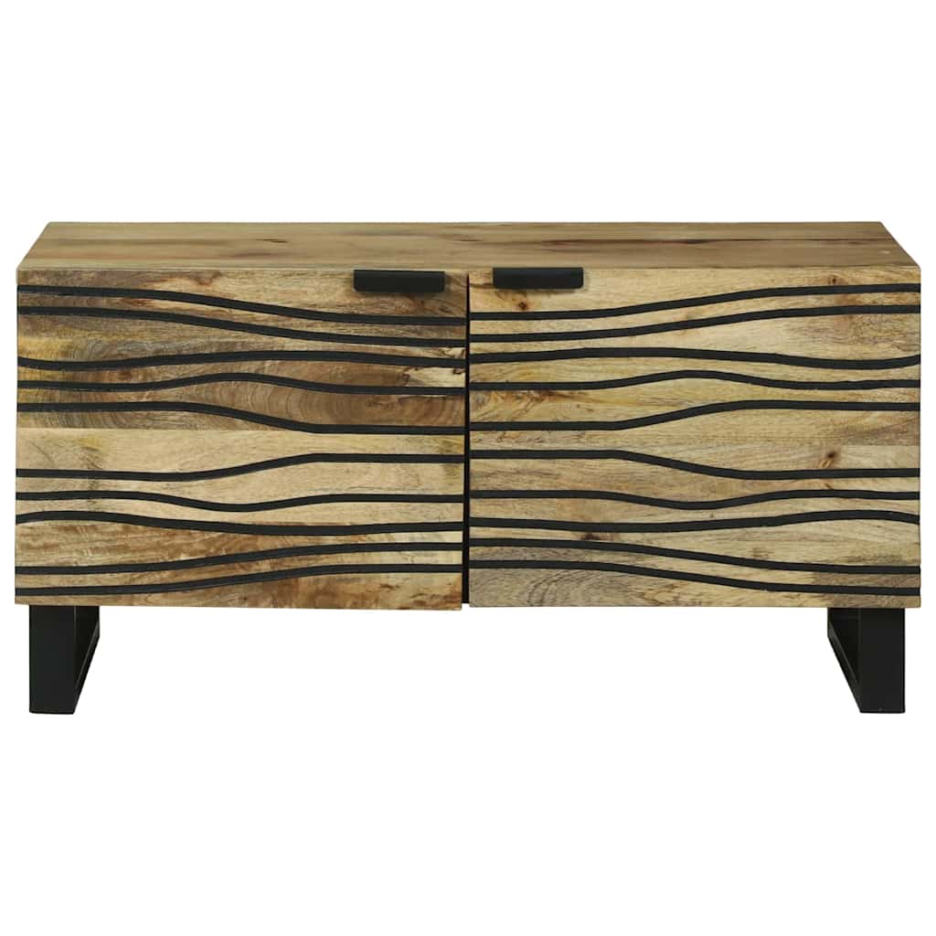 Coffee Table Natural 80 x 50 x 40 cm Engineered Wood