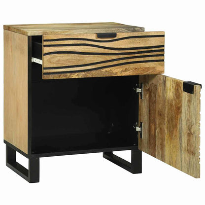 Bedside Cabinet Natural 50 x 33 x 60 cm Engineered Wood
