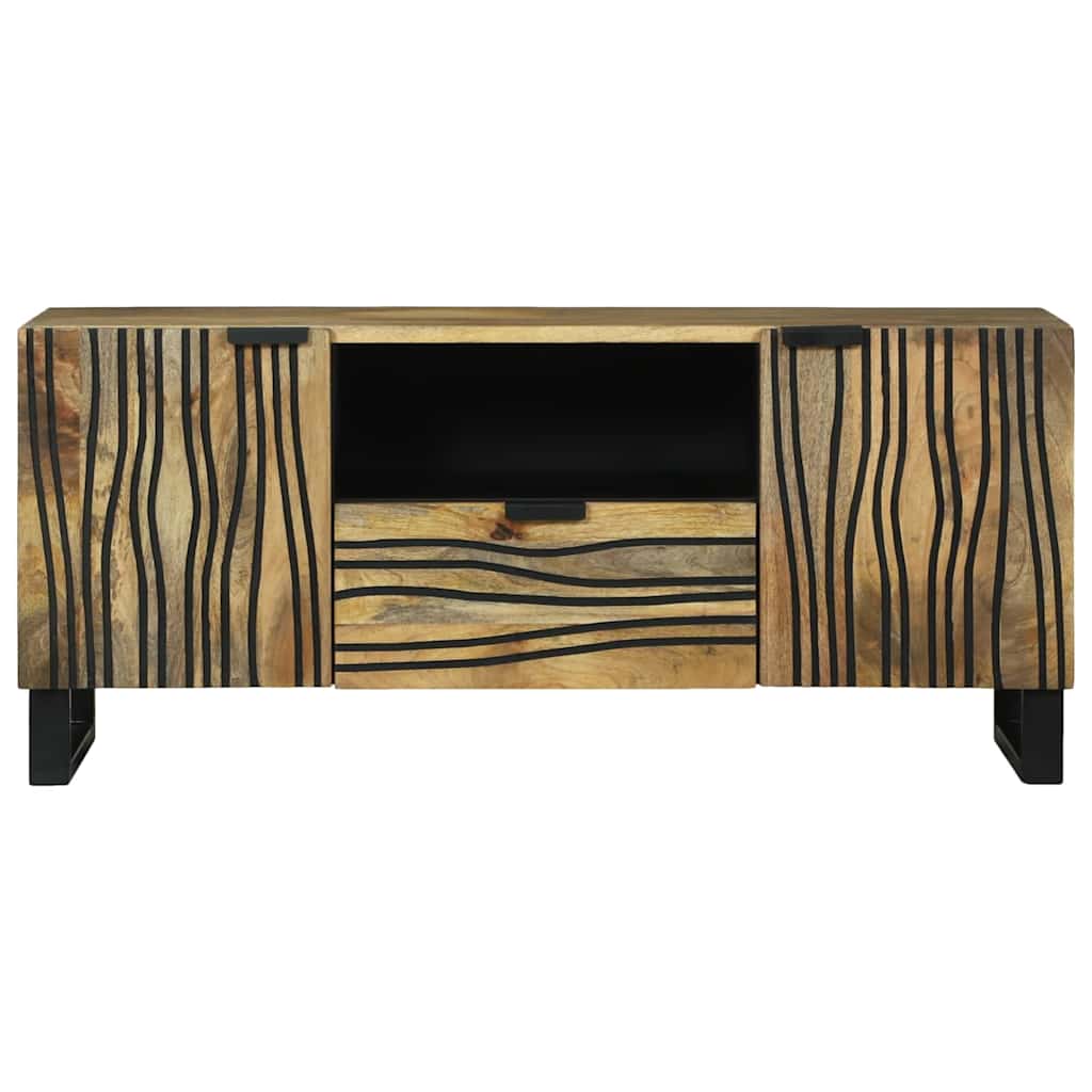TV Units with Drawer Brown 105 x 33 x 46 cm Engineered wood