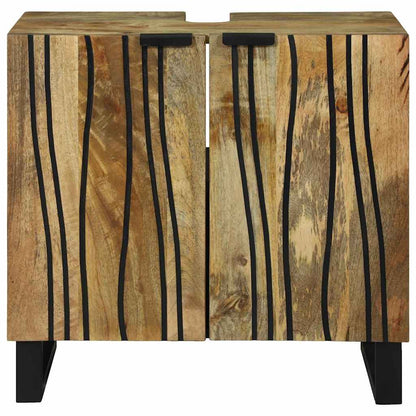 Bathroom Sink Cabinet Brown 62 x 33 x 58 cm Engineered wood