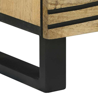 Sideboard with Drawer Brown 40 x 33 x 75 cm Solid mango wood
