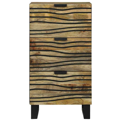 Sideboard with Drawer Brown 40 x 33 x 75 cm Solid mango wood